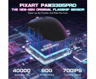 Attack Shark X1 Touchpad PAW3395PRO Omron czarna ze stacją ładującą 6972792470948 - 1349825 - zdjęcie 5